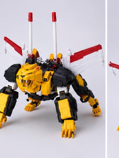 IronTrans IR-V02G Lion King Victory Leo Animation Version