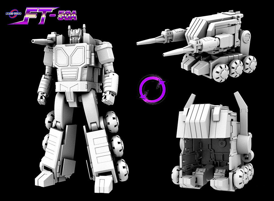 FansToys FT-50A Lord Zarak & Fasttrack Set of 2