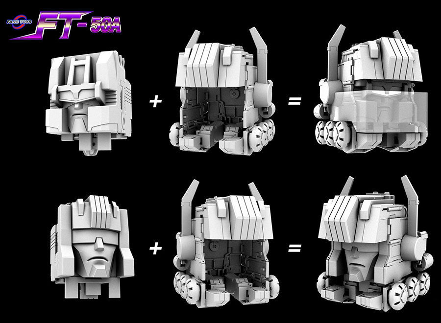 FansToys FT-50A Lord Zarak & Fasttrack Set of 2