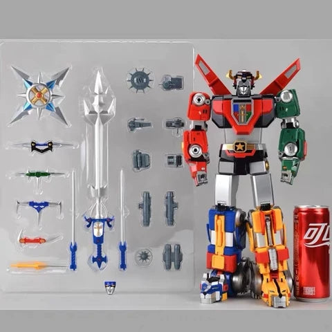 Metal Club MuscleBear Voltron Beast King Golion Reissue – 15" Die-Cast Combiner