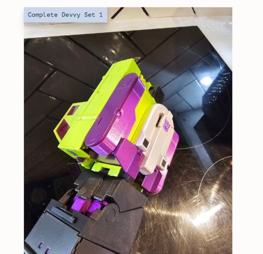 FansToys FT-32 Devvy Kit 1 Upgrade Set – Devastator