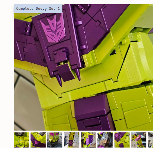 FansToys FT-32 Devvy Kit 1 Upgrade Set – Devastator