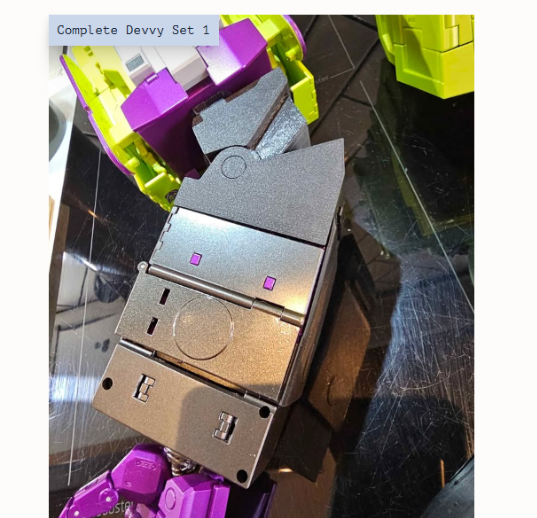 FansToys FT-32 Devvy Kit 1 Upgrade Set – Devastator