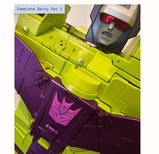 FansToys FT-32 Devvy Kit 1 Upgrade Set – Devastator