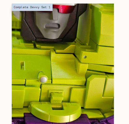 FansToys FT-32 Devvy Kit 1 Upgrade Set – Devastator