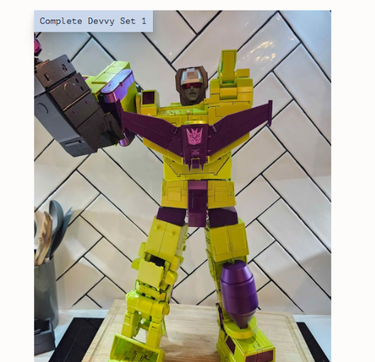 FansToys FT-32 Devvy Kit 1 Upgrade Set – Devastator