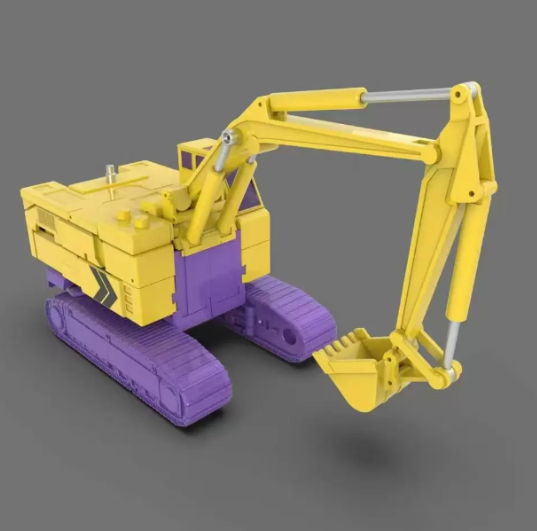 X-Transbots MX-44Y Gravedigger — Yellow G2 Version LIMITED EDITION
