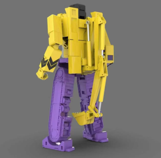 X-Transbots MX-44Y Gravedigger — Yellow G2 Version LIMITED EDITION