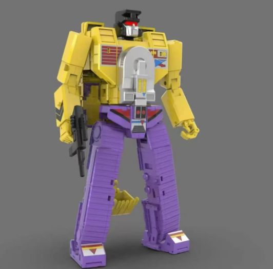 X-Transbots MX-44Y Gravedigger — Yellow G2 Version LIMITED EDITION