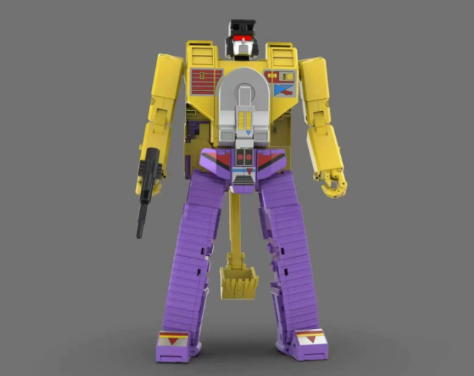 X-Transbots MX-44Y Gravedigger — Yellow G2 Version LIMITED EDITION