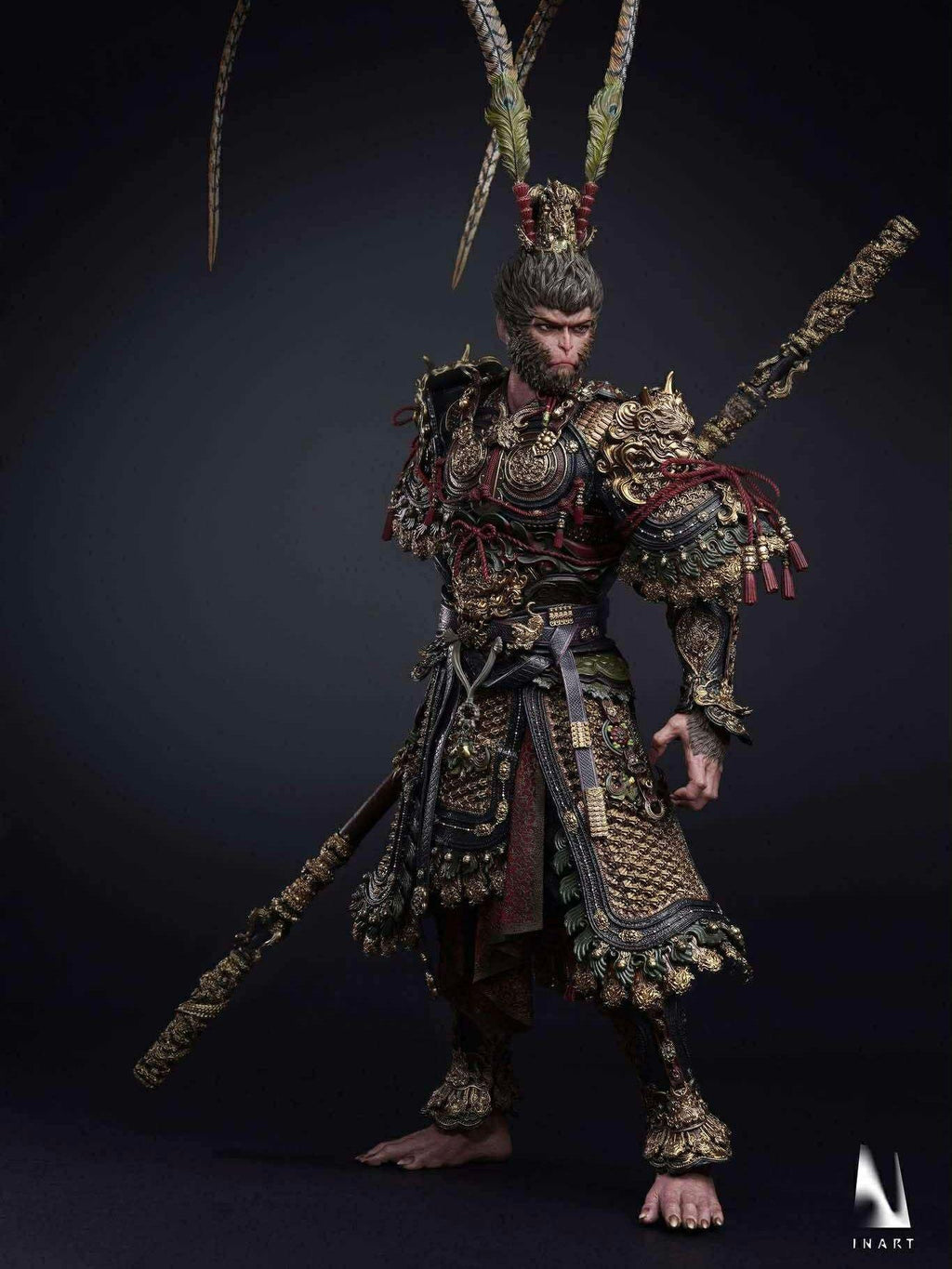 INART 1/12 MAG G0010 Black Myth: Wukong Great Sage Armor Set