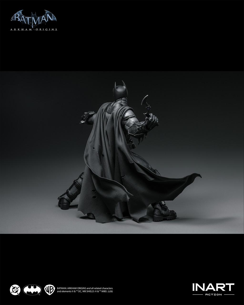 INART 1/12 Batman: Arkham Origins — Batman Battle Damaged Version