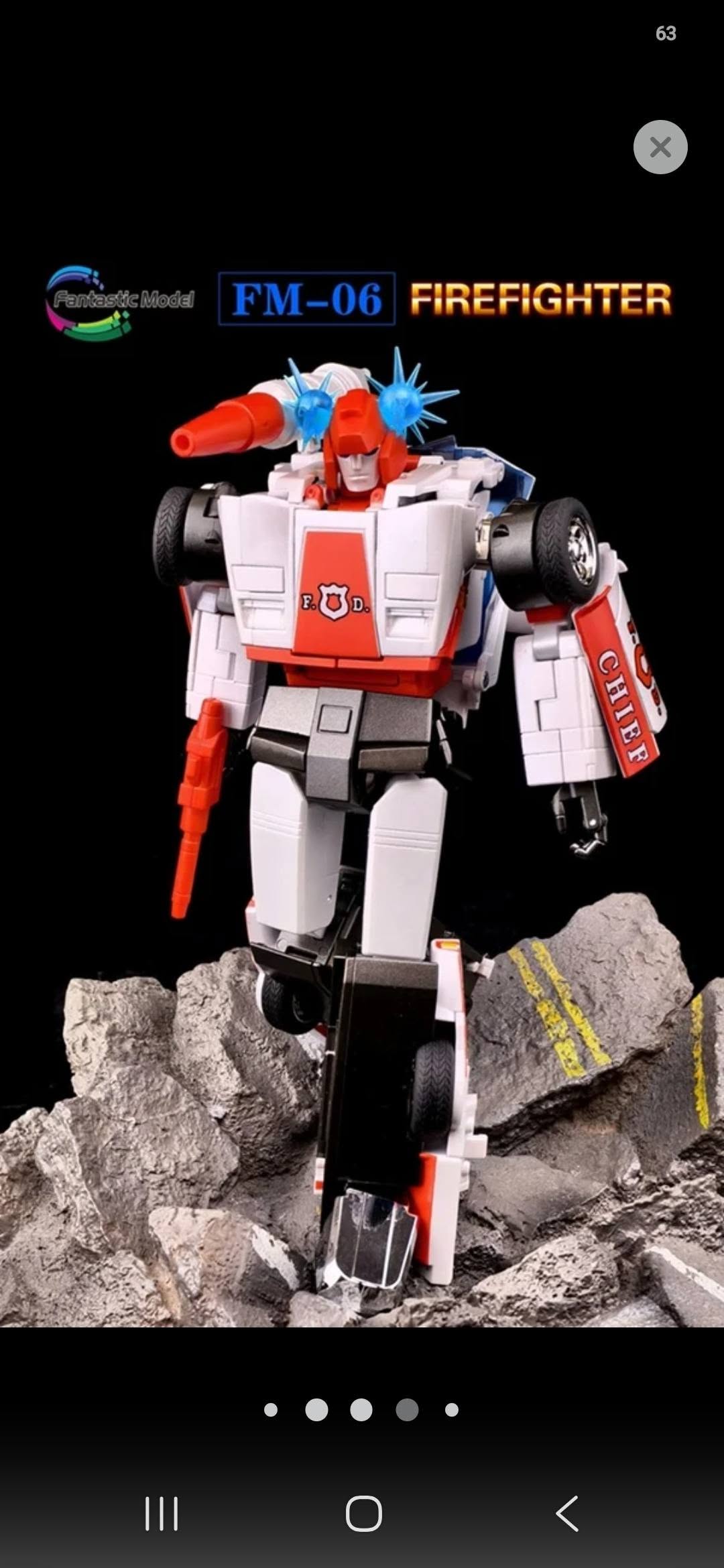 Fantastic Model FM-06 Firefighter