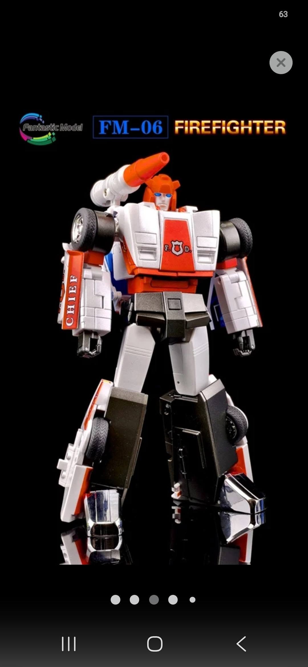 Fantastic Model FM-06 Firefighter