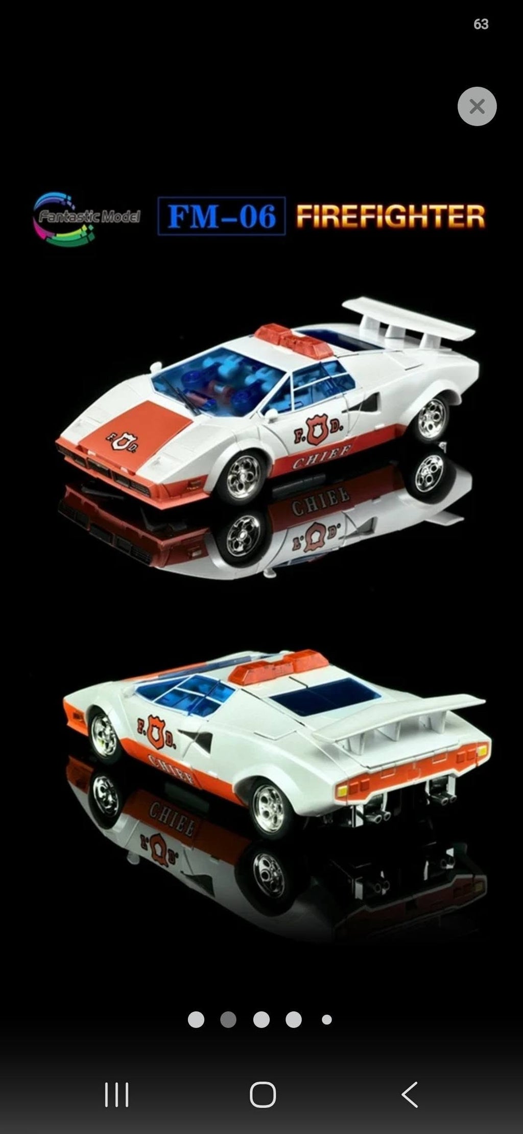 Fantastic Model FM-06 Firefighter