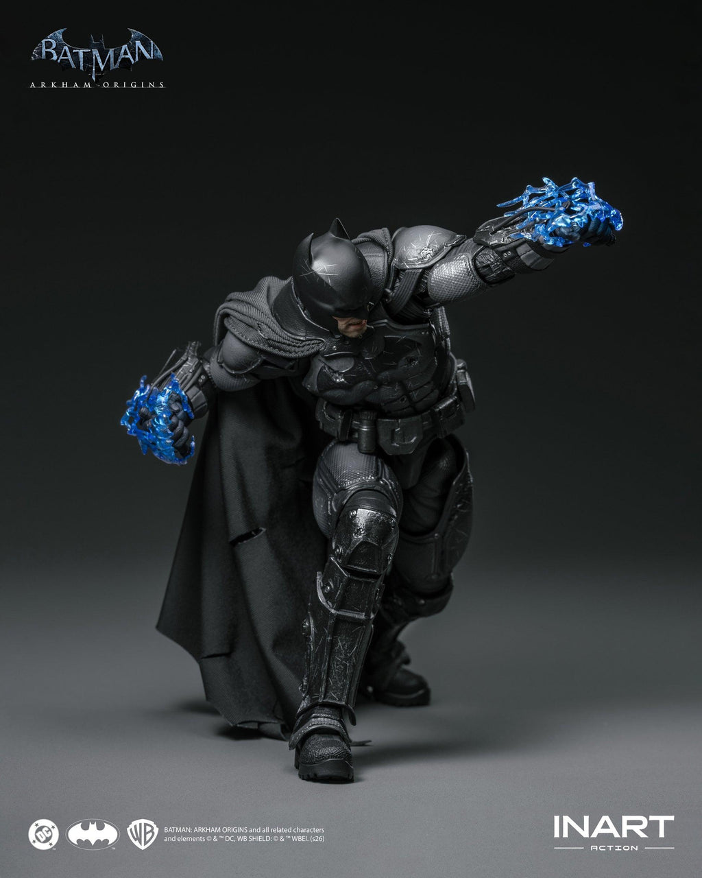 INART 1/12 Batman: Arkham Origins — Batman Battle Damaged Version